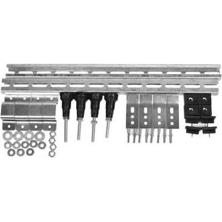 Duravit Mounting Kit, 28 L, 3 W, Grey 790133000000000